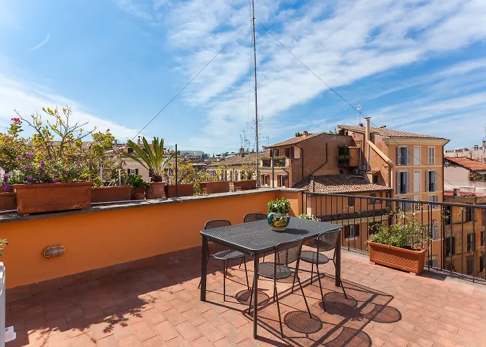 As Feel - Baullari With Terrace 아파트 로마